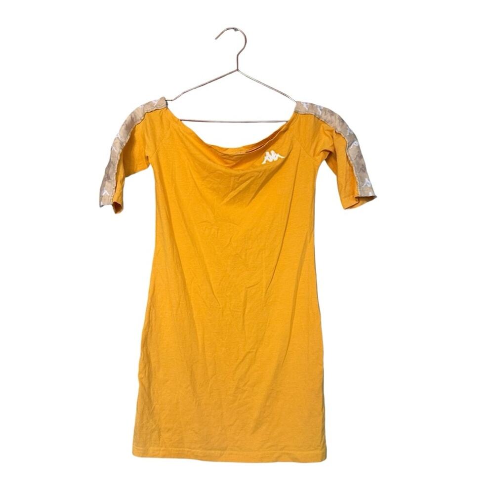 Kappa Mora Yellow T-Shirt Dress - Size Small - Picture 2 of 6